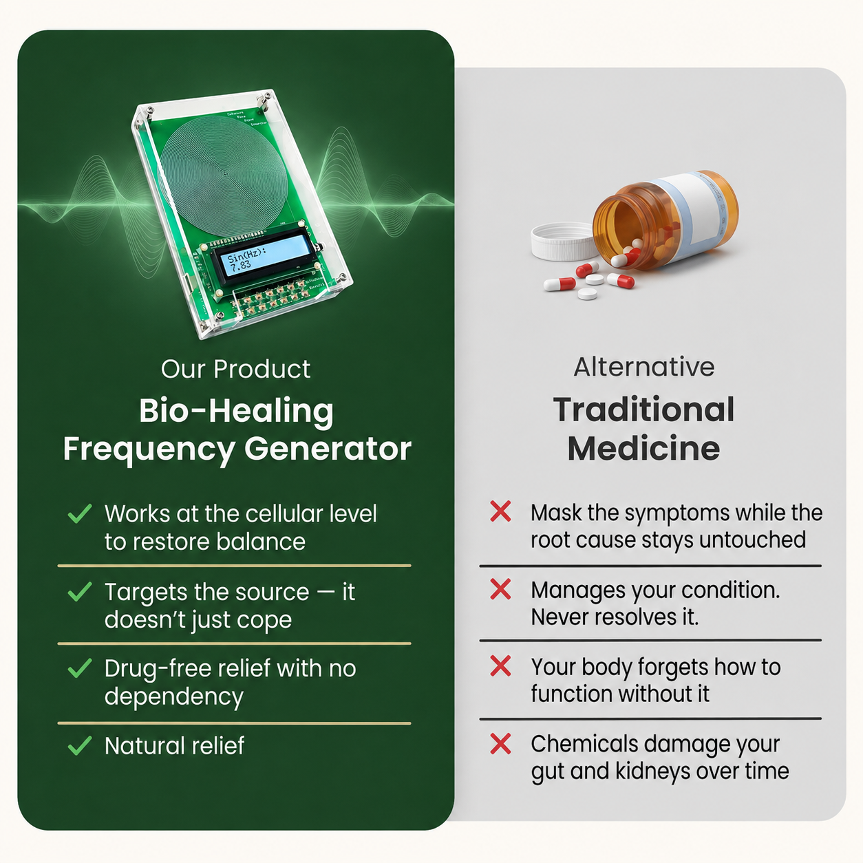 Bio-Healing Frequency Generator