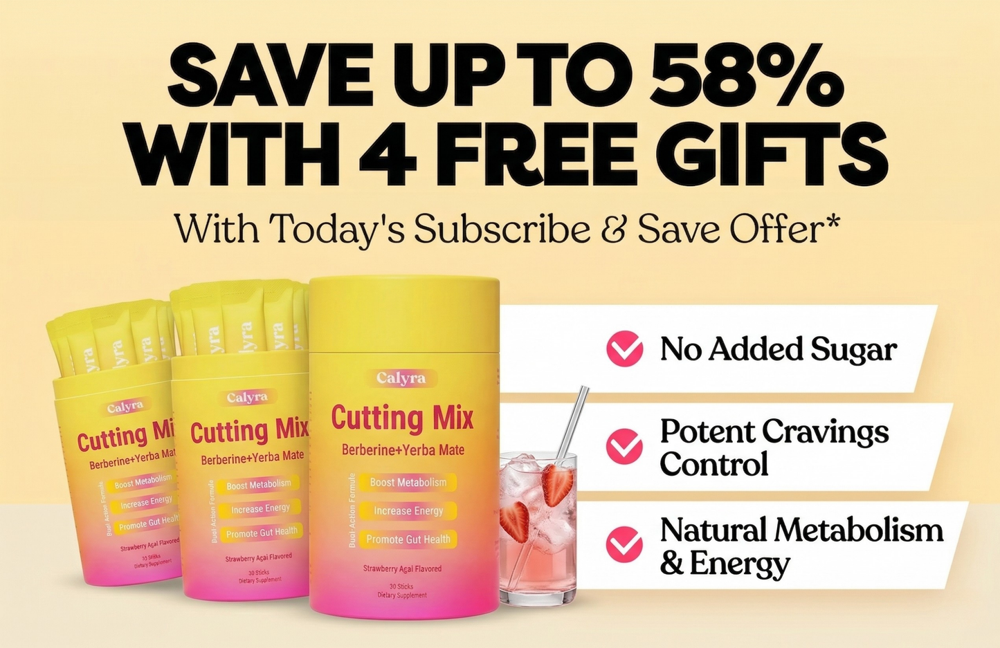 Calyra Cutting Drink Mix