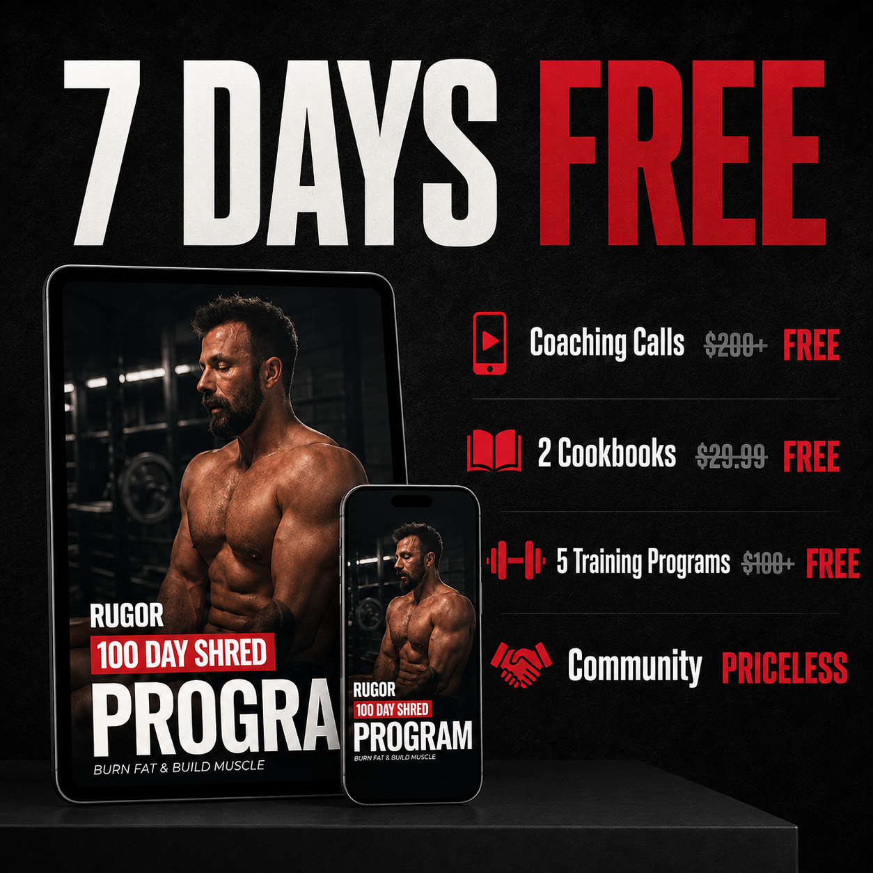 RUGOR 100-Day Shred Program