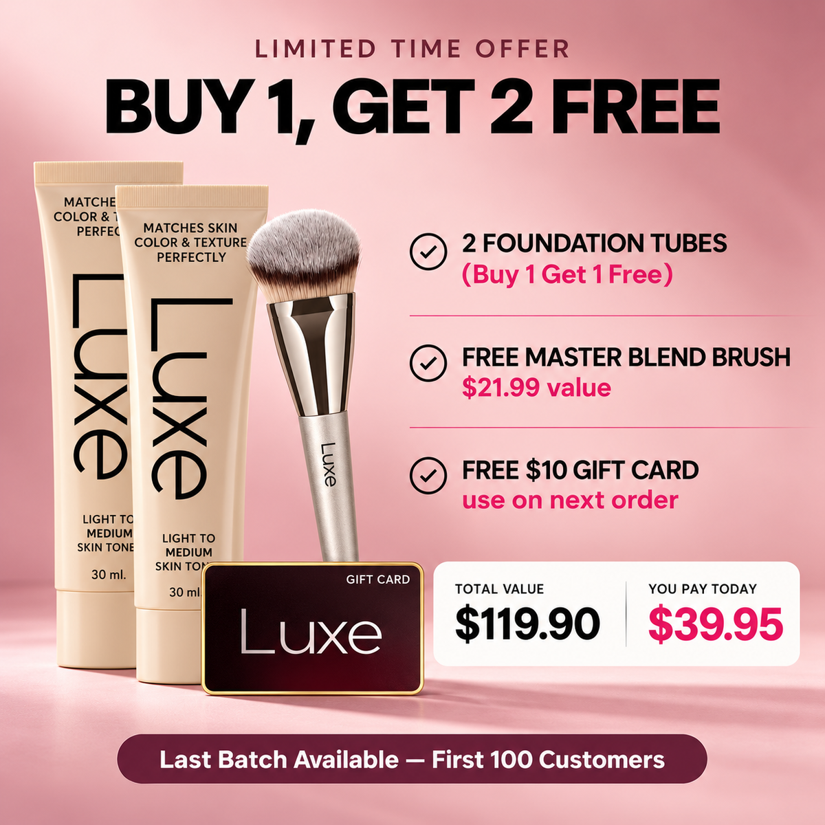 Luxe™ - Color Changing Foundation