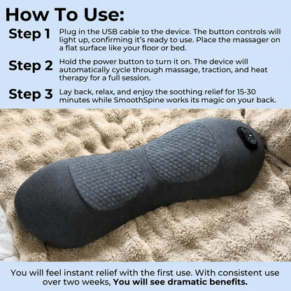 SmoothSpine Triple Fusion Massager